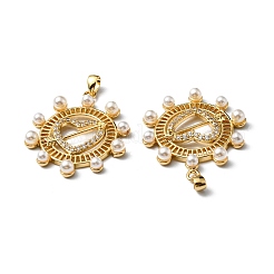 Подвески из искусственного жемчуга KK-P235-07G