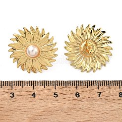 Pendientes de acero inoxidable 201&nbsp;EJEW-D354-08G-02
