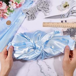 Quadratisches Furoshiki-Geschenktuch aus Polyester für Geschenkboxen&nbsp;DIY-WH0591-671D