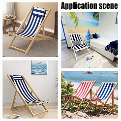 Чехол для шезлонга на пляже из холщовой ткани с подушками AJEW-WH0342-54B