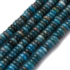 Нити бусин из натурального апатита heishi G-NH0066-A01-2x6mm