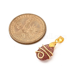 Подвески из натурального лабрадорита PALLOY-JF04064-01