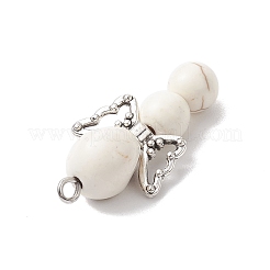 Синтетические бирюзовые подвески PALLOY-JF02669