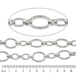 Овальные звенья цепи из нержавеющей стали 304 CHS-P024-02P