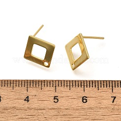 Фурнитура для сережек-гвоздиков из нержавеющей стали 304 STAS-F311-17G