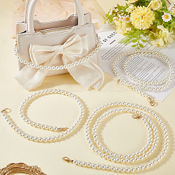 4 шт. 4 стиля пластиковых круглых бусин для сумок с имитацией жемчуга&nbsp;PURS-CN0001-04