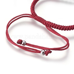 Fabrication de bracelets de perles tressées en nylon&nbsp;BJEW-F360-FP15