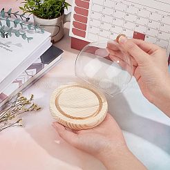 Couvercle de dôme en verre&nbsp;ODIS-WH0002-25