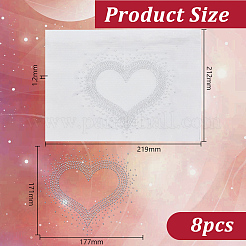 Strass di vetro termoadesivo&nbsp;DIY-WH0349-403C