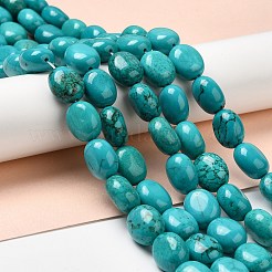 Fili di perline howlite naturale&nbsp;G-B049-D01-03A