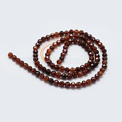 Натуральный гранат шарик нити G-G663-03-4mm