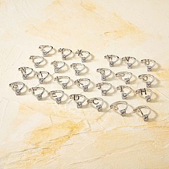 Кольцо-манжета с родиевым покрытием JR852K