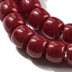 Chapelets de perles en verre opaques&nbsp;LS-GLAA-NH0002-B07