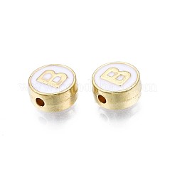 Legierung Emaille-Perlen&nbsp;X-ENAM-N052-006-01B-RS