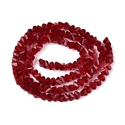 Chapelets de perles en verre transparente  &nbsp;GLAA-N018-4mm-26