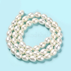 Нити из натурального культивированного пресноводного жемчуга PEAR-E016-167