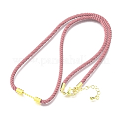 Realizzazione di collane con cordino Milan in nylon rotondo da 3 mm&nbsp;NJEW-H091-01G