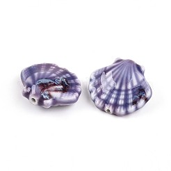 Perles en porcelaine manuelles&nbsp;PORC-N009-01D