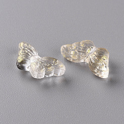 Perlas de vidrio pintado en aerosol transparente&nbsp;GLAA-S190-018A-03