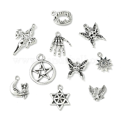 100шт 10 стиля подвески из сплава в тибетском стиле&nbsp;TIBE-CJ0001-35