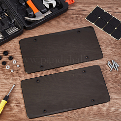 Рамка номерного знака автомобиля из ПК&nbsp;AJEW-WH0596-422