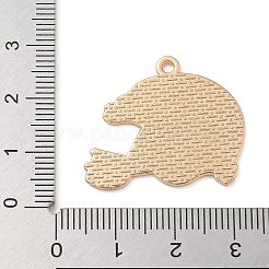 Подвески из эмали и сплава&nbsp;ENAM-A008-12KCG-03