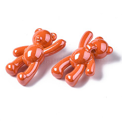 Pendentifs acryliques opaques&nbsp;LS-PACR-ZX016-08G