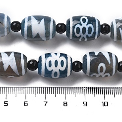Stile tibetano perline dzi fili&nbsp;G-NH0037-C05-02