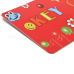 Подвесные бумажные карточки-брелки с 12 слотом DIY-M074-01