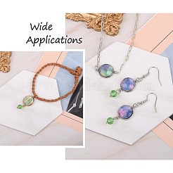 3 Farben 36 Stück 304 Edelstahl Cabochon Anschlussfassungen&nbsp;DIY-TA0003-52