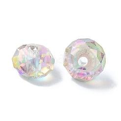 Ab цветные стеклянные бусины&nbsp;EGLA-P059-03A-AB05