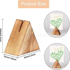 Porte-cartes en bois&nbsp;FIND-WH0131-02