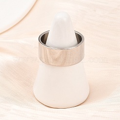 Fingerringe aus Edelstahl 304&nbsp;LS-RJEW-D336-06P