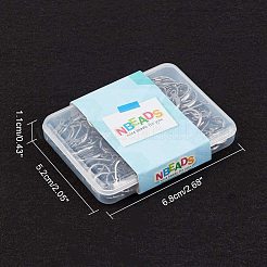 Фурнитура для сережек-гвоздиков из нержавеющей стали 304 STAS-NB0004-26