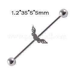 Длинные серьги-штанги из нержавеющей стали 304 для хрящей FS-WGA4435-17