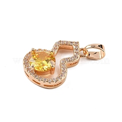 Латунные микро проложить кубического циркония подвески KK-E795-28KCG-01