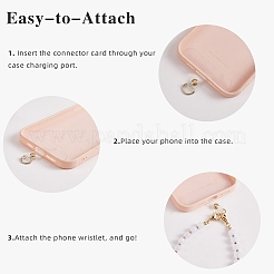 Ремешки для мобильных телефонов из натурального малайзийского нефрита и круглой бусины из нержавеющей стали 304 HJEW-SW00043-05