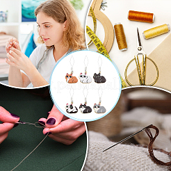 12 шт. 6 стиля резьбонарезных головок из нержавеющей стали 304 DIY-MA00002