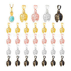 32 шт. 4-х цветные латунные скобы для ледоруба&nbsp;KK-PH0011-31