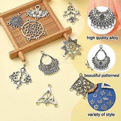 24 шт. 12 компонента люстры в тибетском стиле TIBEP-YW0001-73