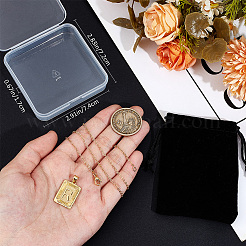 1 шт. латунные подвески NJEW-BBC0001-18R