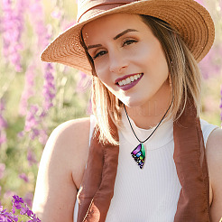 Набор для самостоятельного изготовления сережек в виде крыльев бабочки FIND-TA0002-80