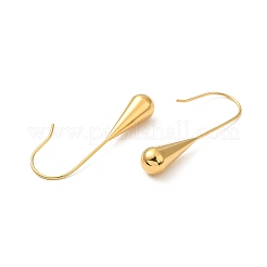 Серьги-подвески из нержавеющей стали 304 с ионным покрытием (IP)&nbsp;EJEW-Z028-05G