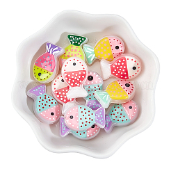 20 шт. окрашенные стеклянные бусины&nbsp;LAMP-PA0001-41