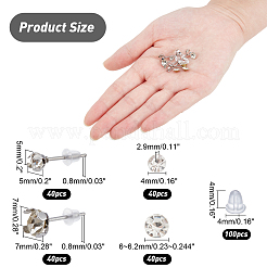 Kit para hacer pendientes de rhinestone&nbsp;DIY-NB0006-34