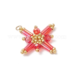 Подвески из стеклянных бусин&nbsp;PALLOY-MZ01161-02