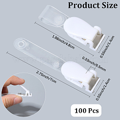 100 Stück ABS-Druckknopfgurte&nbsp;FIND-CP0003-91
