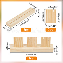 1 набор деревянных подставок для сережек на 1 слота&nbsp;EDIS-DR0001-07A