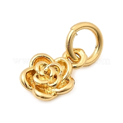 Латунь цветок подвески&nbsp;KK-I360-058G