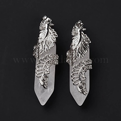 Природного кварца хрустальных подвесок&nbsp;G-E059-02AS-06